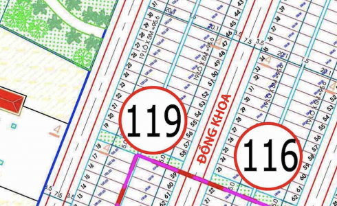 Chủ cần ra đi lô B2-119-25 Nam Hòa Xuân – 100m² Vuông vắn, Sổ đỏ trao tay